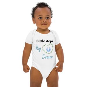 organic-cotton-baby-bodysuit-white-front-692dc1888b2f7.jpg Dream Steps Bodysuit