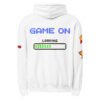 Unisex garment-dyed lightweight hoodie