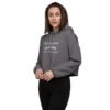womens-cropped-hoodie-storm-left-front-692dd3473f02a.jpg Speaking Eyes Pet Lover Crop Hoodie