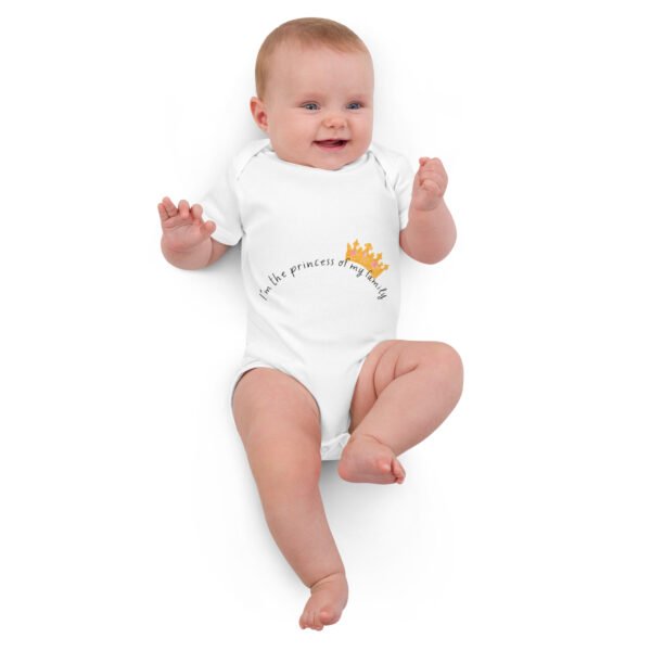 organic-cotton-baby-bodysuit-white-front-697bbeef81632.jpg Organic cotton baby bodysuit princess of the family